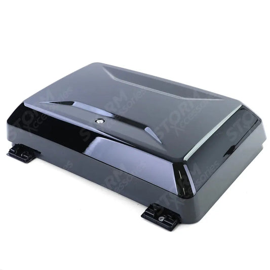 STX Style Side Storage Box In Gloss Black For Land Rover Defender L663 90 / 110 / 130 2020 On