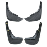 STX Style Standard Mud Flaps 4pcs Black For Land Rover Defender L663 90 & 110 2020