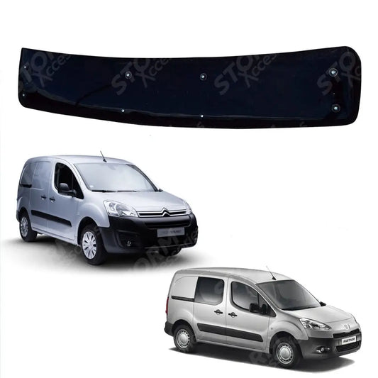 Stx Sun Visor Black For Citroen Berlingo - Peugeot Partner 2008-2018