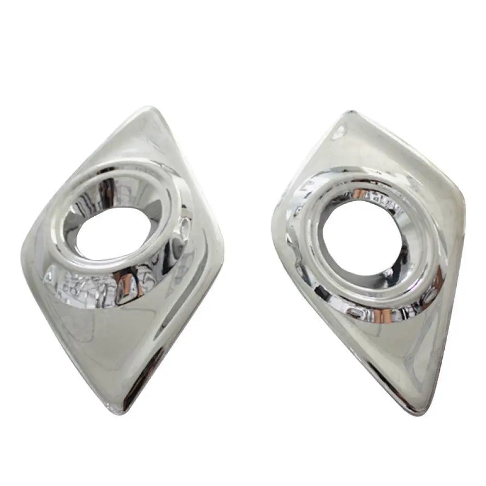 Stx Surrounding Fog Light Cover Chrome Pair For Toyota Hilux Mk8 2016 On