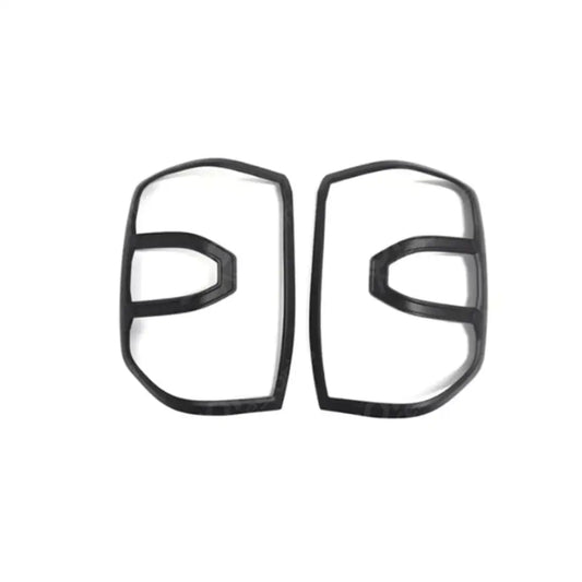 Stx Tail Light Covers In Matte Black Pair For Ford Ranger Wildtrak & Raptor T9 2023 On