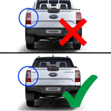 Stx Tail Light Covers Wildtrak In Gloss Pair For Ford Ranger & Raptor T9 2023 On