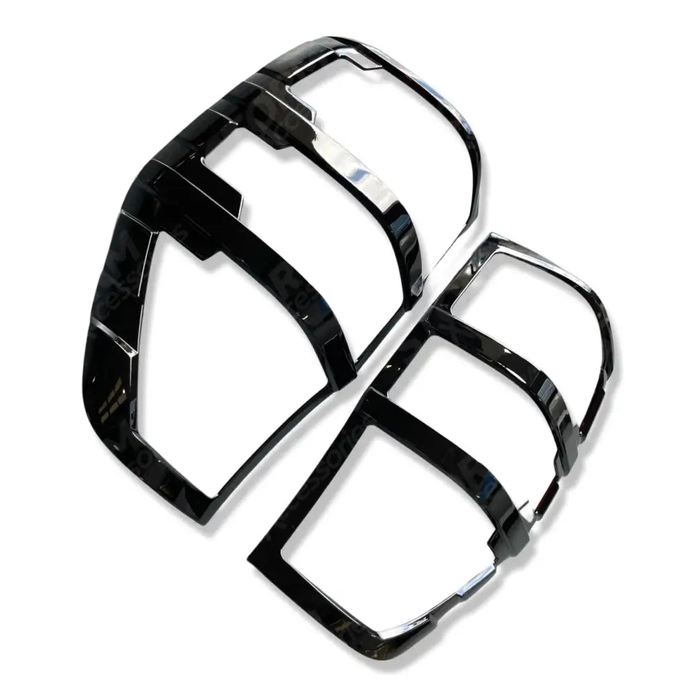 Stx Tail Light Guards Gloss Black Pair For Ford Ranger T6 2012-2022