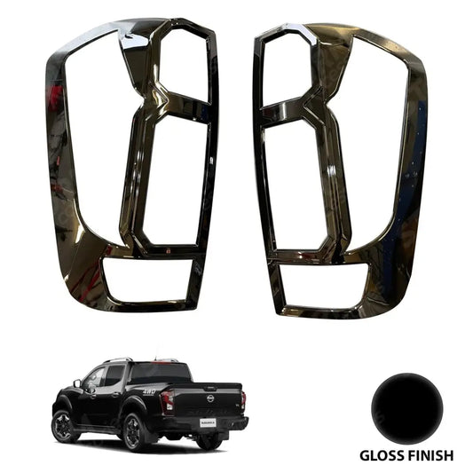 Stx Tail Light Guards Gloss Black Pair For Nissan Navara Np300 2015 On