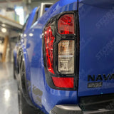 Stx Tail Light Guards Gloss Black Pair For Nissan Navara Np300 2015 On