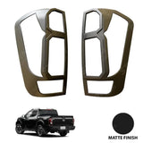 Stx Tail Light Guards Matte Black Pair For Nissan Navara Np300 2016 On