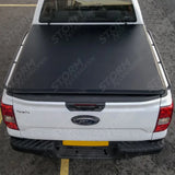 Stx Tri Fold Tonneau Soft Cover For Ford Ranger T9 Double Cab Non Wildtrak 2022 On