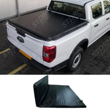 Stx Tri Fold Tonneau Soft Cover For Ford Ranger T9 Double Cab Non Wildtrak 2022 On