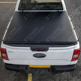 Stx Tri Fold Tonneau Soft Cover For Ford Ranger T9 Double Cab Non Wildtrak 2022 On