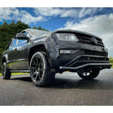 Stx Twisted Spoiler Bar Black 70mm For Vw Amarok V6 2017-2022