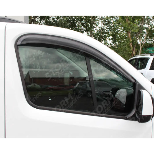 Stx Wind Deflectors External Fit For Nissan Primastar - Renault Trafic - Vauxhall Vivaro - 2014-2021