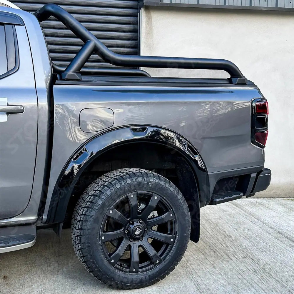 Style' Gloss Black Wheel Arch Set For Ford Ranger T9 2023 on