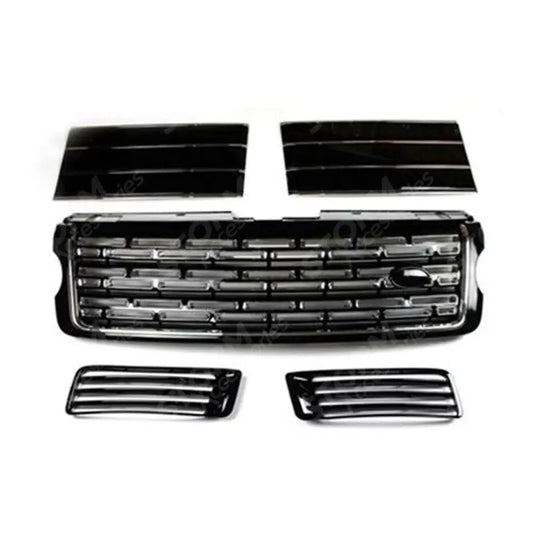 Sv Autobiography Grille Body Kit Trims Black/Silver For Range Rover Vogue 2013 - 2017