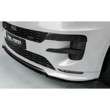 SV Style 3pc Front Splitter Lip In Gloss Black For Range Rover Sport 2023+