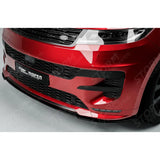 SV Style 3pc Front Splitter Lip In Gloss Black For Range Rover Sport 2023+