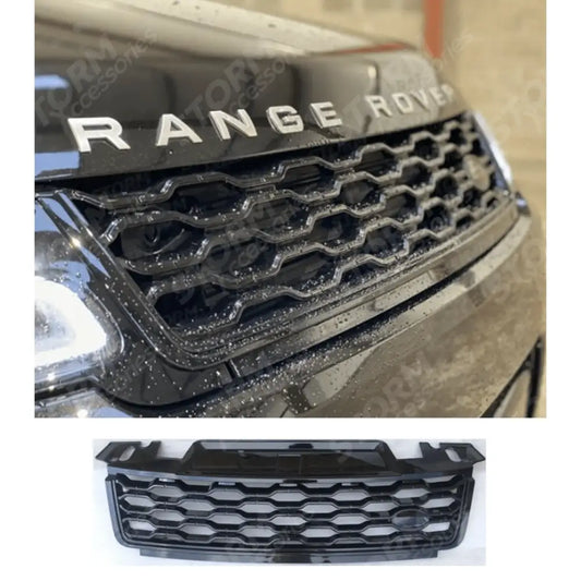Svr Front Grille Facelift Black For Range Rover Sport 2018 - 2022 - L494