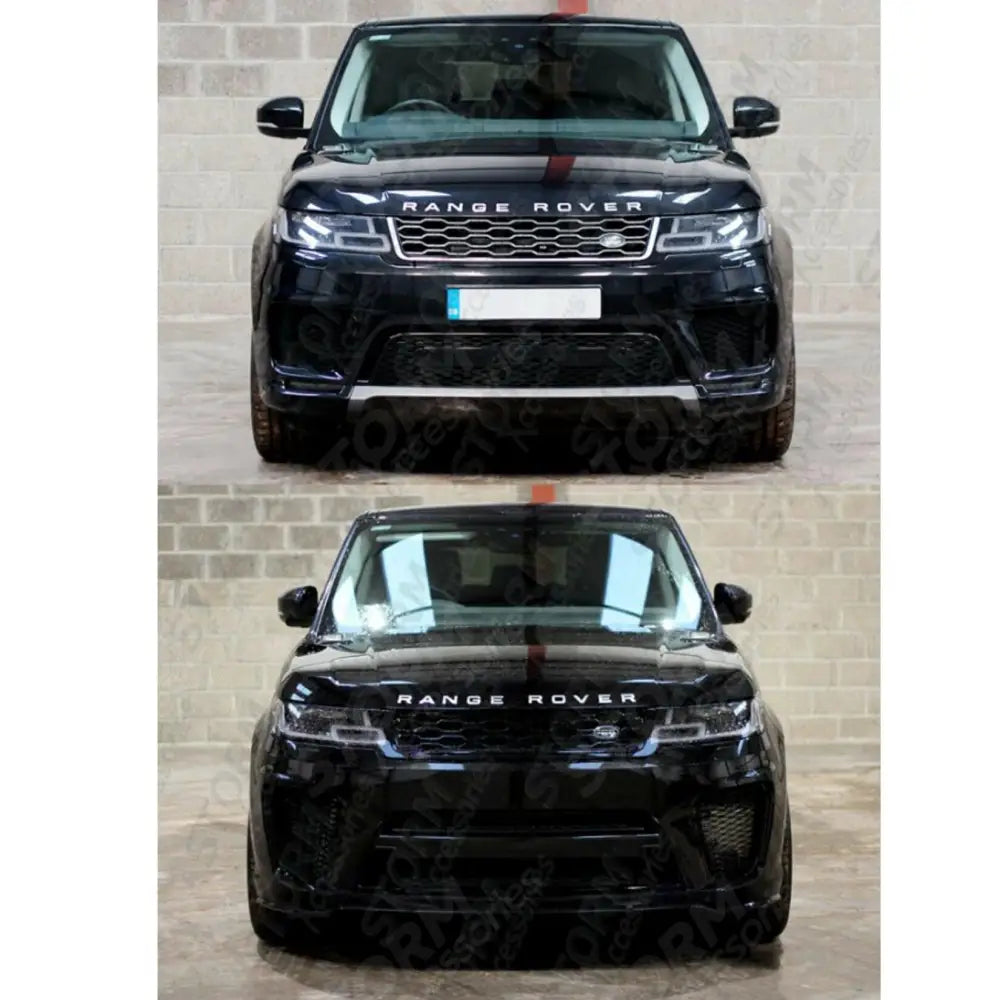 Svr Front Grille Facelift Black For Range Rover Sport 2018 - 2022 - L494