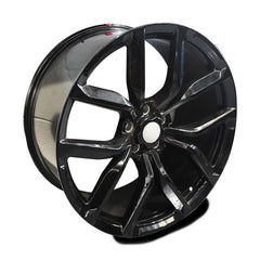 Svr Style 5 Split Spoke 5x120 - 22 Inch Alloys Wheels With Gloss Black Finish - X1