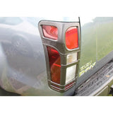 Tail Light Guards Pair Black For Isuzu D-max 2012-2020
