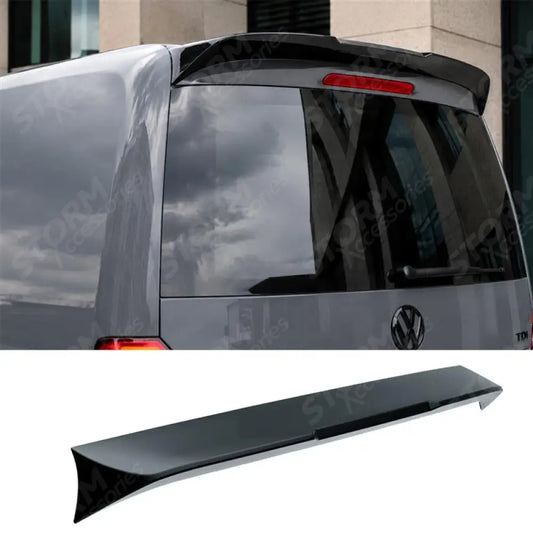 Tailgate - Rear Spoiler - Gloss Black For Volkswagen Caddy 2005-2020