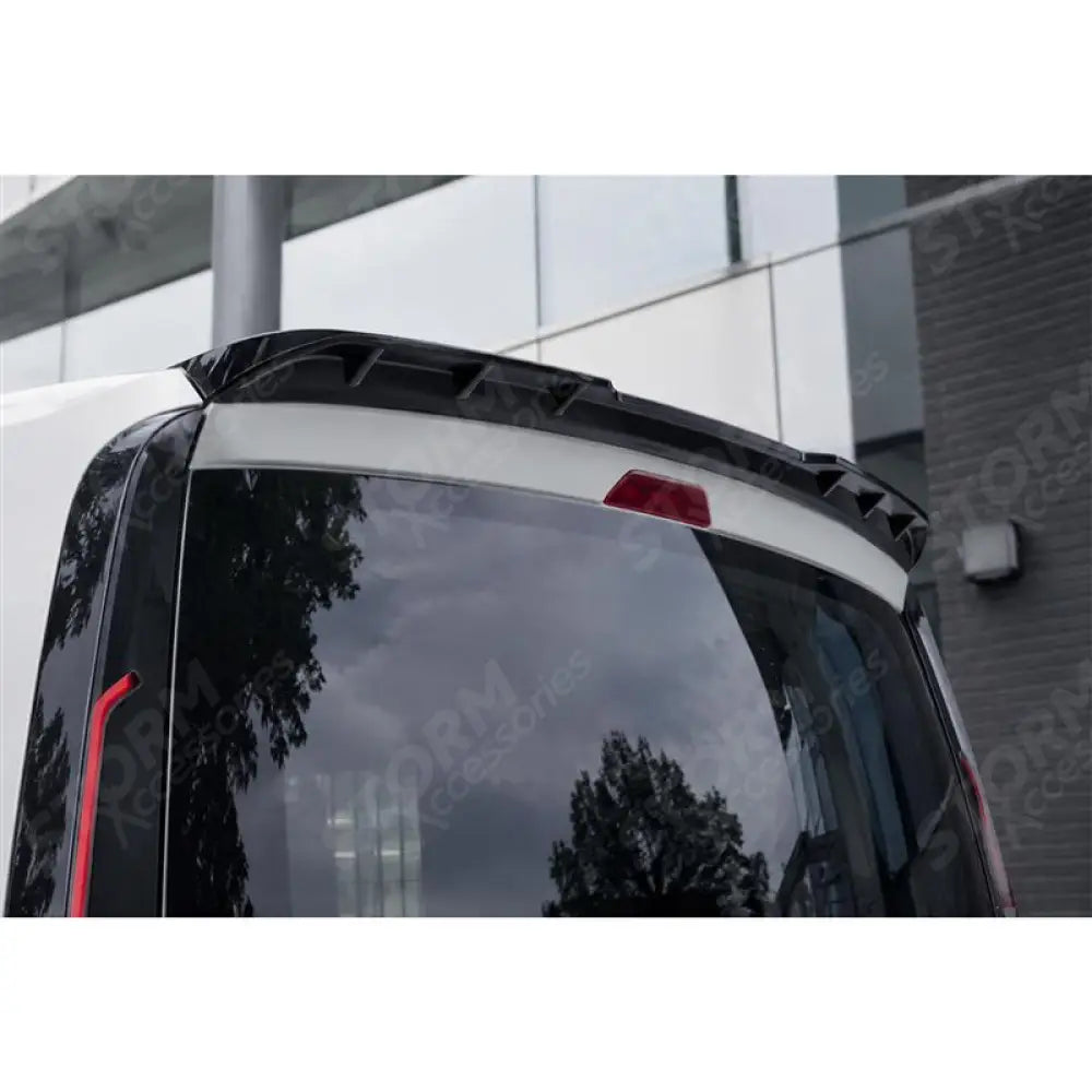 Tailgate Rear Spoiler in Gloss Black For Volkswagen Caddy 2021 on