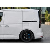 Tailgate Rear Spoiler in Gloss Black For Volkswagen Caddy 2021 on