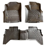 Tailored Fit Mud Block Automatic Floor Mats For Toyota Hilux 2022 - 2024