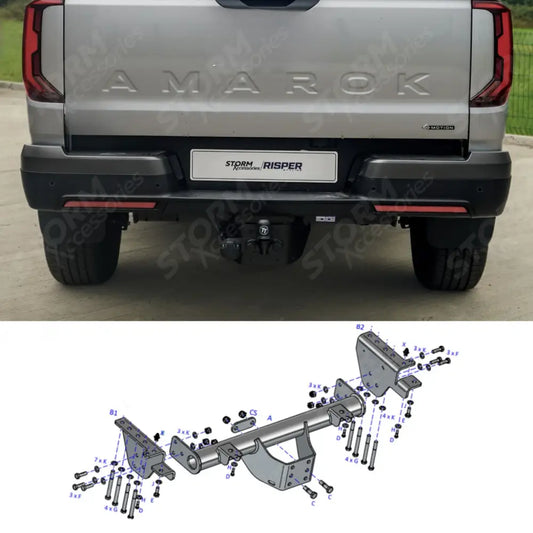 Tow Bar For Volkswagen Amarok 2023 +