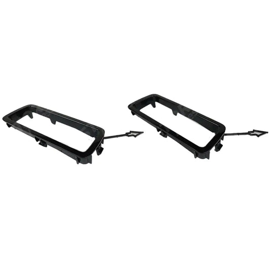 Tow Loop Trim Finishers Black For Land Rover Defender L663 90 / 110 / 130 2020 On