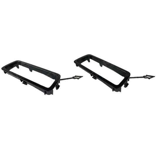 Tow Loop Trim Finishers Black For Land Rover Defender L663 90 / 110 / 130 2020 On