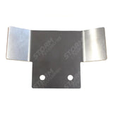 Towbar Protection Plate - Silver