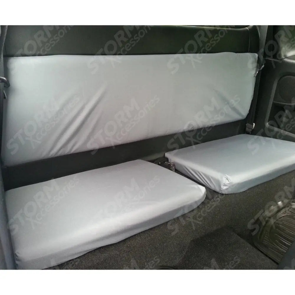 Toyota Hilux 2005-2016 Extra Cab Rear Seat Covers - Grey