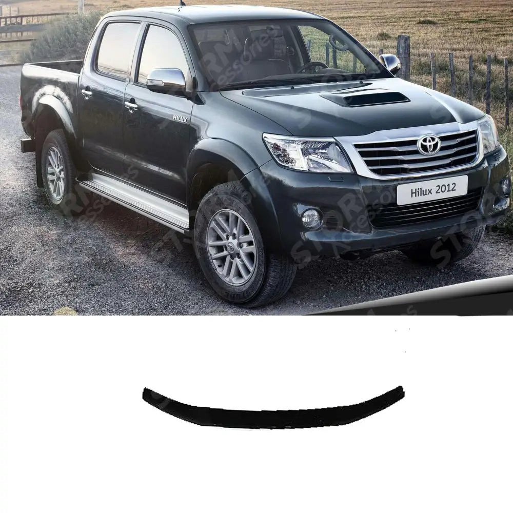 Toyota Hilux 2012-2015 - Stx Bonnet Guard - Black - B010