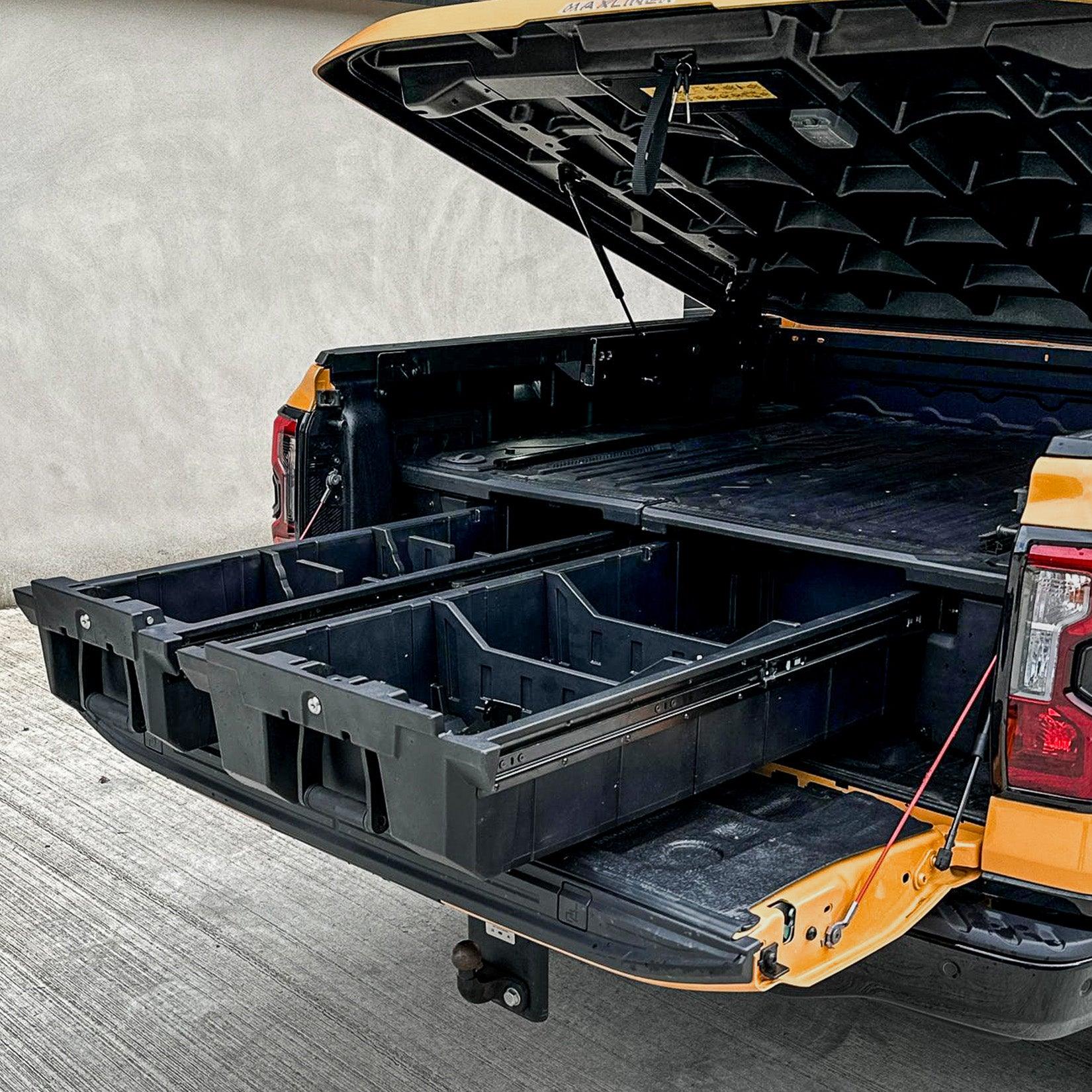 TOYOTA HILUX 2015-2022 DC - RIDGE BED INTEGRATED DRAWER SYSTEM - Storm Xccessories2