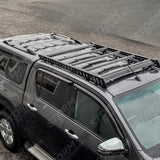 Toyota Hilux 2015+ Roof Rack In Black