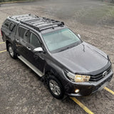 Toyota Hilux 2015+ Roof Rack In Black
