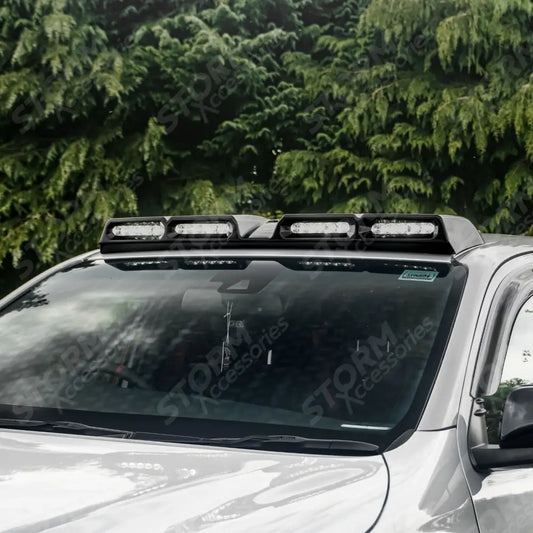Toyota Hilux 2016 On Roof Light Pod - Gloss Black