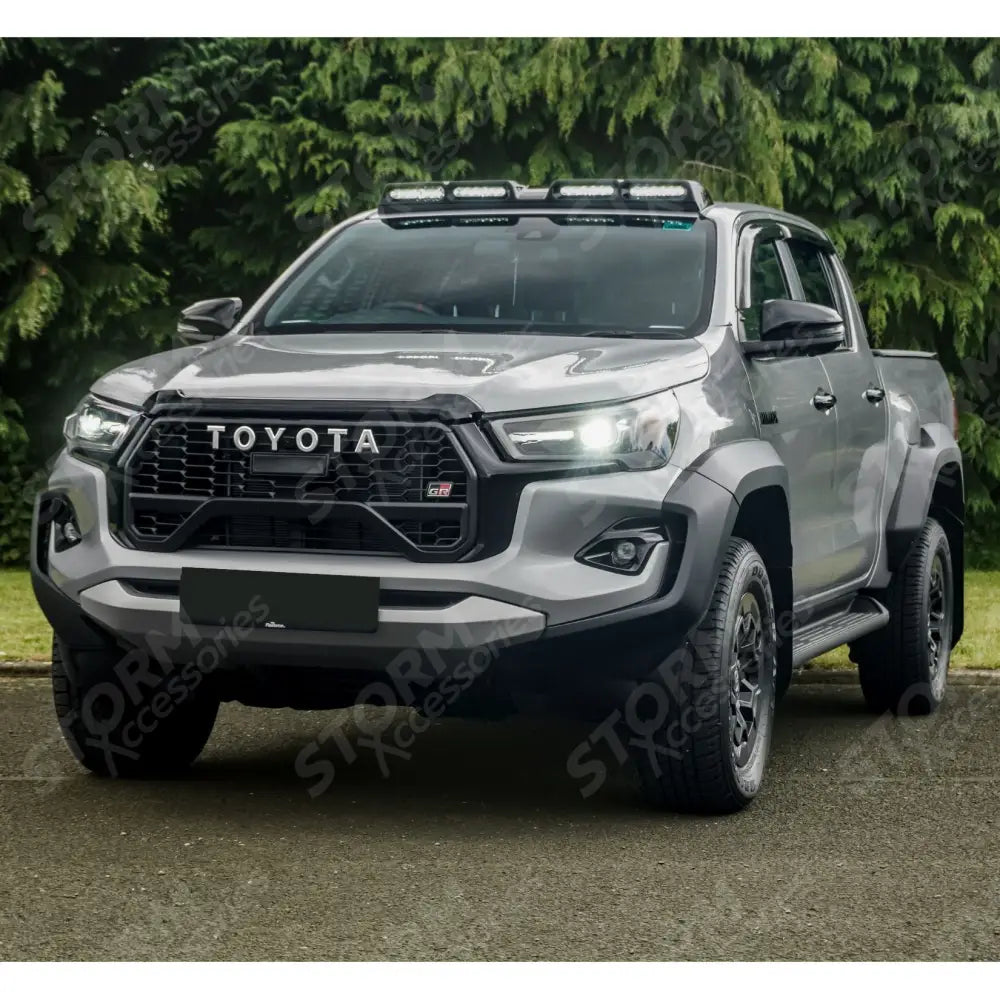 Toyota Hilux 2016 On Roof Light Pod - Gloss Black