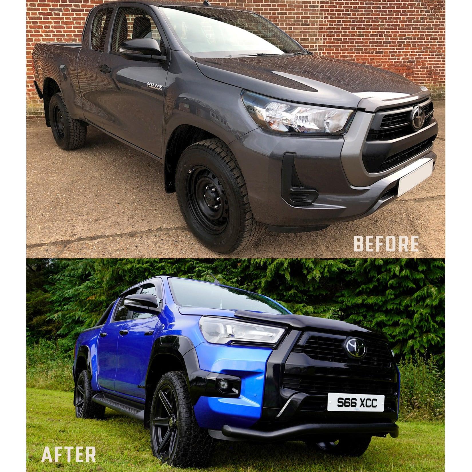 Toyota Hilux 2020+ Front Bumper Conversion Acitve/invincible To Invincible X Look