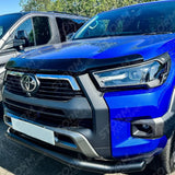 Toyota Hilux 2021 - 2023 Stx Head Light Guards - In Matte Black - Pair - Invincible & X