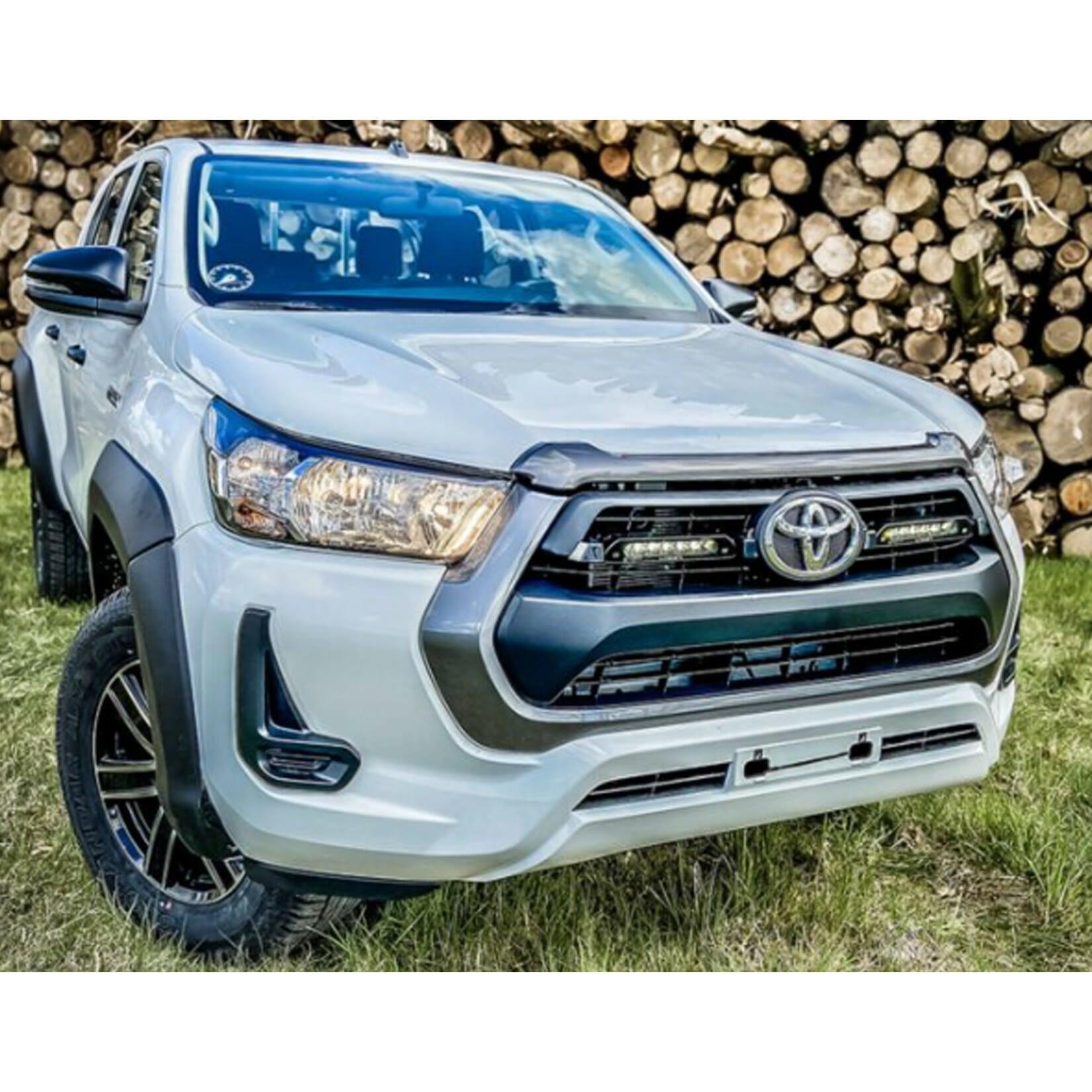 Toyota Hilux 2021 On Egr Wheel Arches Arch Set Matte Black