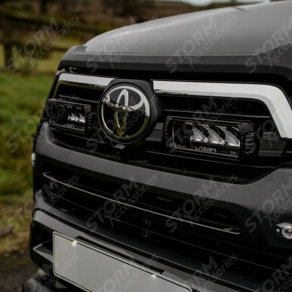 Toyota Hilux 2021 On - Invincible X - Lazer Light Grille Kit Triple-r 750 Elite