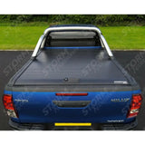 Toyota Hilux Double Cab 2016 On - Ridgeback Roll Top Cover - Tonneau