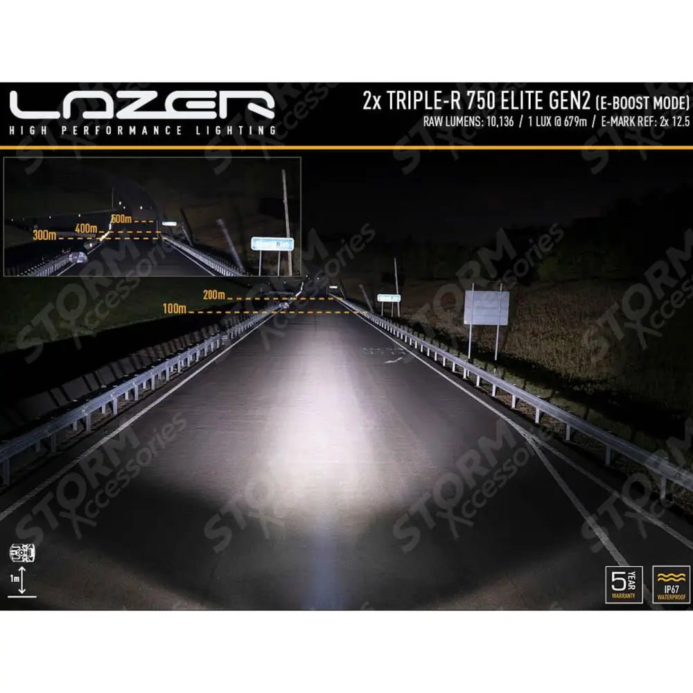 Toyota Hilux Gr Sport (2023-2024) Lazer Light Grille Kit Elite