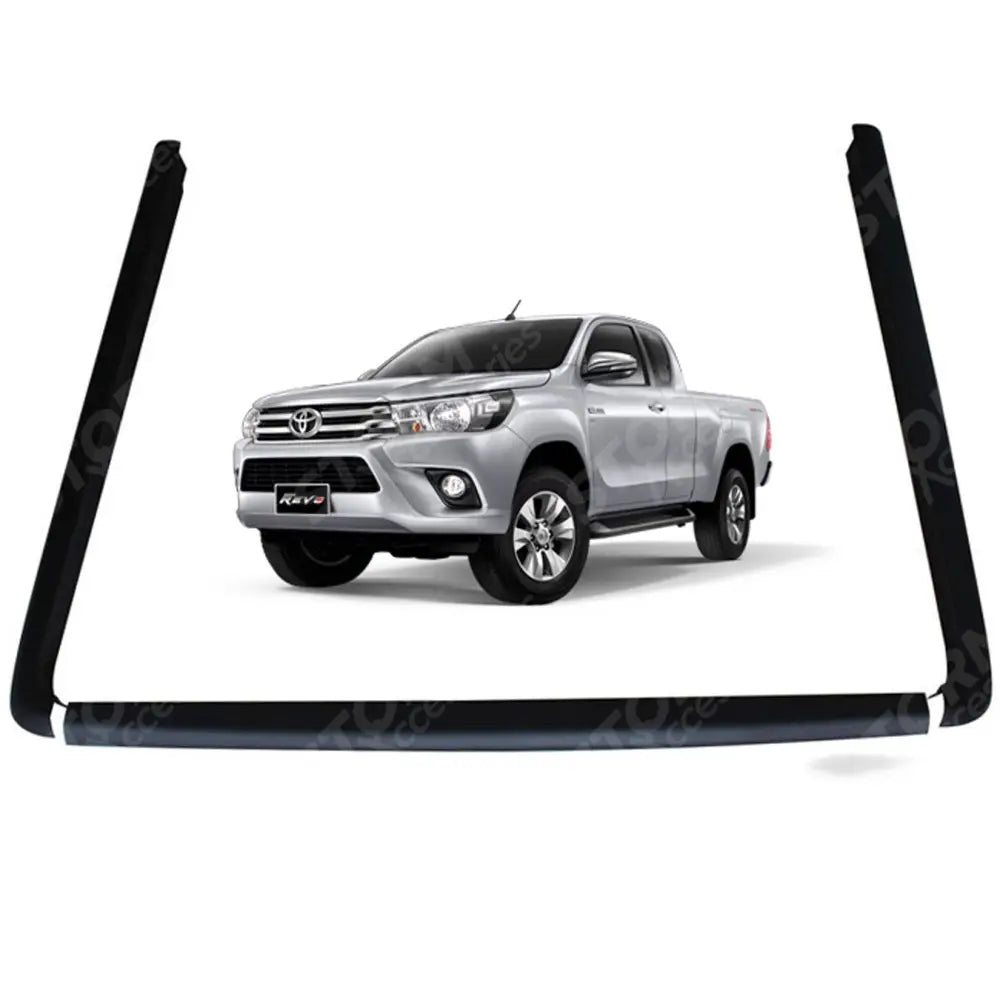 Toyota Hilux Mk8 2015 On - Double Cab Stx Rail Caps - Bed Caps - 3 Pcs Set