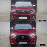 Toyota Hilux Mk8 2016-2020 - Front Bumper Conversion - Invincible X - Rocco Edition - Set