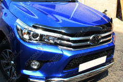 Toyota Hilux Mk8 2016-2020 - Stx Bonnet Guard Protector - Black - B003