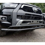 Toyota Hilux Mk8 2016-2020 - Stx Double Deck - City Bar - Spoiler Bar - Black