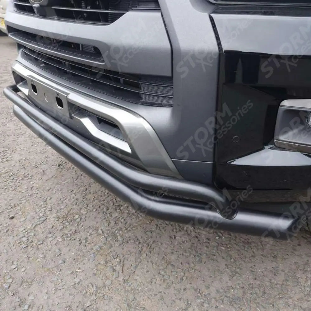 Toyota Hilux Mk8 2016-2020 - Stx Double Deck - City Bar - Spoiler Bar - Black