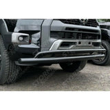 Toyota Hilux Mk8 2016-2026 - Stx Double Deck - City Bar - Spoiler Bar - Black